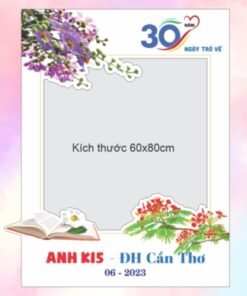 Khung check-in họp lớp