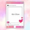 Khung check in instagram