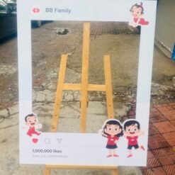 Khung check in ngân hàng Techcombank