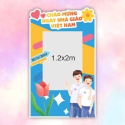 Khung check in ngày nhà giáo Việt Nam 20/11