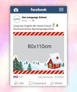 Khung check in noel Gen Language School