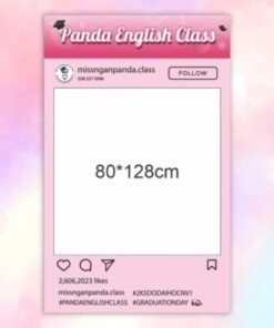 khung check-in Panda English Class