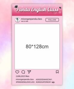 khung check-in Panda English Class