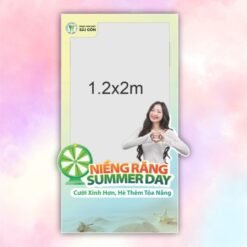 Khung check in phòng khám răng hàm mặt Sài Gòn