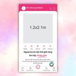 Khung check in công ty du lịch Smart Travel