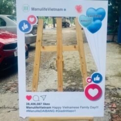 Khung check-in sự kiện Manulife Vietnam