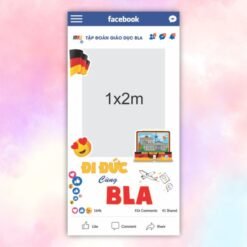 Khung check in Tập đoàn Giáo dục BLA