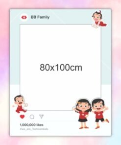 khung check-in Techcombank - Ngày hội gia đình