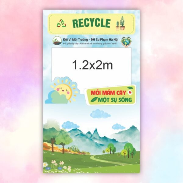 Khung check in vì môi trường