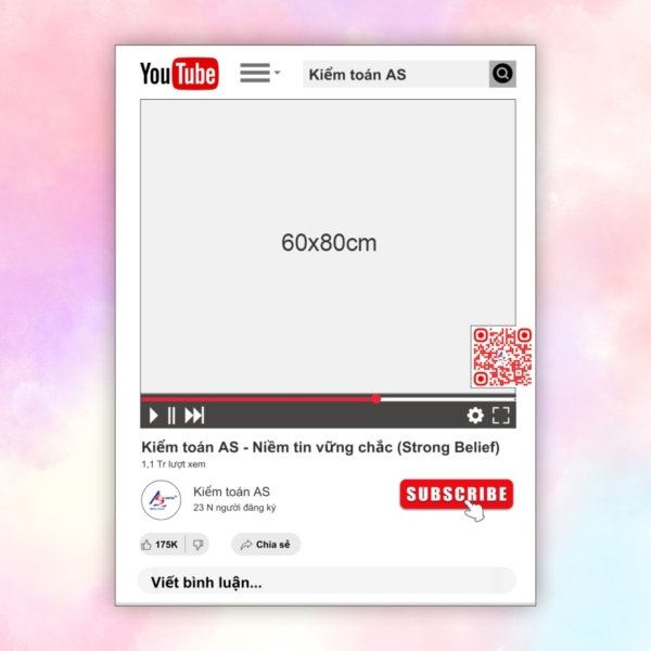 khung check in youtube