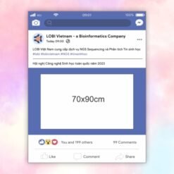 Khung chụp hình facebook sự kiện Công ty LOBI Vietnam