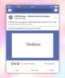 Khung chụp hình facebook sự kiện Công ty LOBI Vietnam