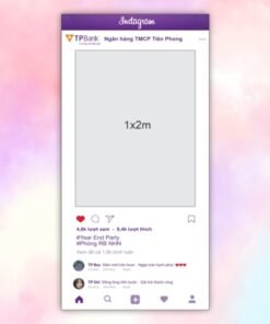 Khung chụp hình instagram Ngân hàng TPBank