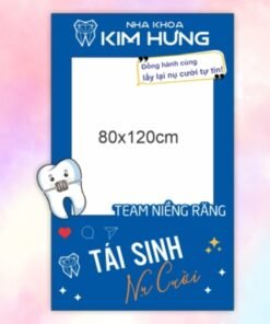Khung chụp hình Nha khoa Kim Hưng
