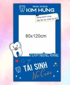 Khung chụp hình Nha khoa Kim Hưng