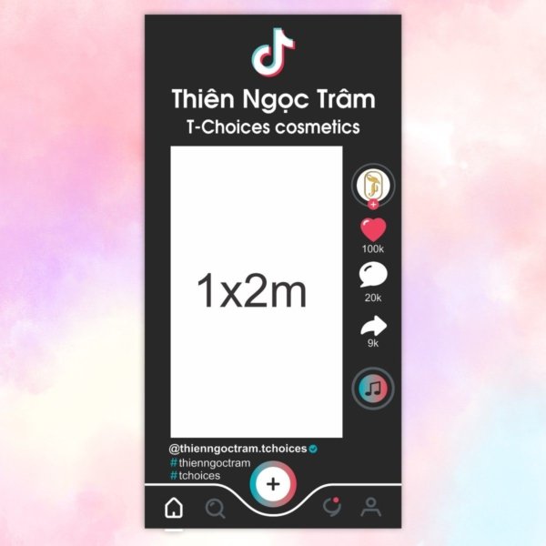 Khung chụp hình tiktok