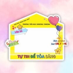 Khung chụp hình trường tiểu học