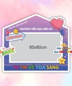 Khung chụp hình Trường tiểu học Đền Lừ