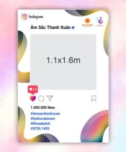 Khung instagram âm sắc thanh xuân