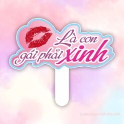 Hashtag là con gái phải xinh