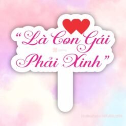 Hashtag là con gái phải xinh