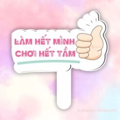 Làm hết mình, Chơi hết tầm
