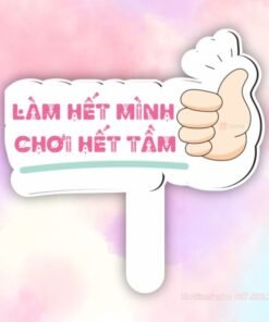 Làm hết mình, Chơi hết tầm