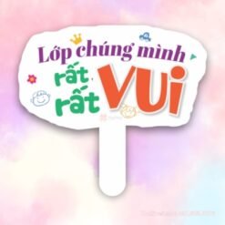 Hashtag lớp chúng mình rất rất vui