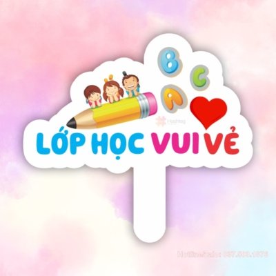 Hashtag lớp học vui vẻ