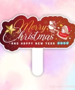 Hashtag merry christmas happy new year