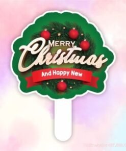 Hashtag merry christmas and happy new year