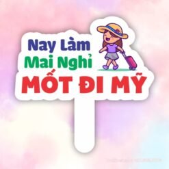 Nay làm mai nghỉ mốt đi Mỹ