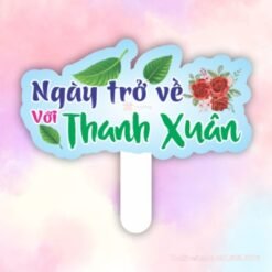 Hashag cầm tay ngày trở về với thanh xuân