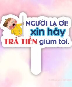 Hashtag người lạ ơi, xin hãy trả tiền giùm tôi