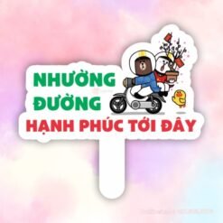 Hashtag nhường đường hạnh phúc tới đây