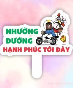 Hashtag nhường đường hạnh phúc tới đây