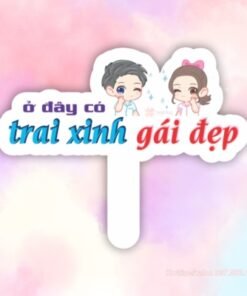 Hashtag ở đây có trai xinh gái đẹp