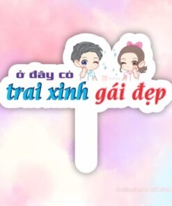 Hashtag ở đây có trai xinh gái đẹp