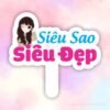 Hashtag cầm tay Siêu Sao Siêu Đẹp