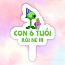 Hashtag sinh nhật 6 tuổi
