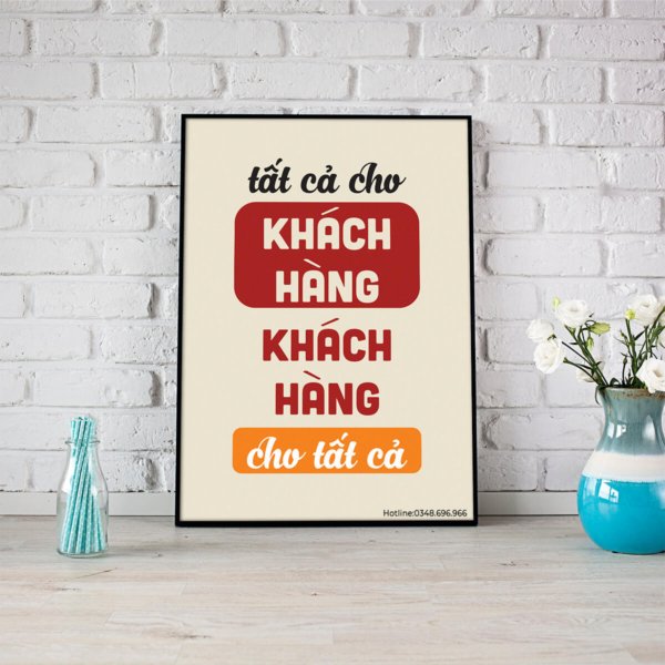 Tất cả cho khách hàng khách hàng cho tất cả