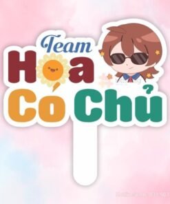 Hashtag cầm tay: Team hoa có chủ