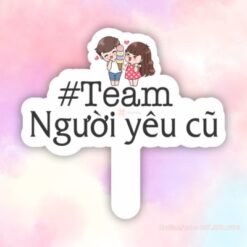 Hashtag cầm tay team người yêu cũ