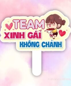 Hashtag cầm tay Team xinh gái không chảnh