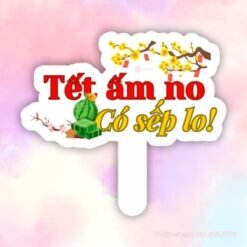 Hashtag cầm tay Tết ấm no có Sếp Lo
