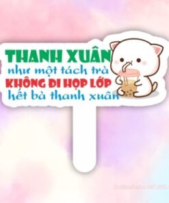 Hashtag thanh xuân như một tách trà không đi họp lớp hết bà thanh xuân