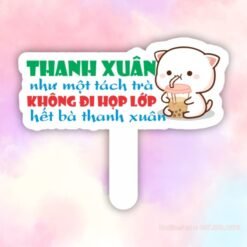 Hashtag thanh xuân như một tách trà không đi họp lớp hết bà thanh xuân