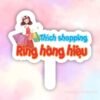 Hashtag thích shopping ring hàng hiệu