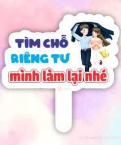 Hashtag cầm tay tìm chỗ riêng tư mình làm lại nhé