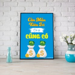 Cần mẫn kiên trì cá gì cũng có
